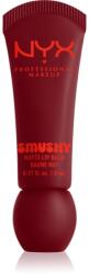 NYX Cosmetics Smushy Matte Lip Balm balsam de buze cu efect matifiant culoare Swipe 2 Smooth 8 ml