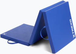 TREXO összecsukható tornamatrac 180 x 60 x 5 cm kék