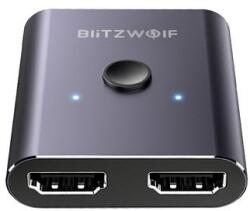 BlitzWolf HDMI kapcsoló 2x1 BlitzWolf BW-HDC2, 4K (fekete)