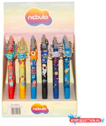Nebulo Zseléstoll radírozható, nyomógombos, űrlények 36 db/display Nebulo (61040) - nyomtassotthon