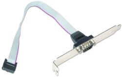 Gembird DB9 Serial Port Receptacle on Bracket (CCDB9RECEPTACLE) - primatinta