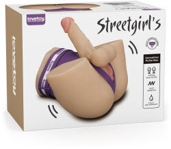 Lovetoy Streetgirl's Dual Motor Sensation Pulse With Dildo - jokerjoy