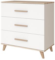 Faktum Flip white & oak komód