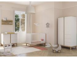 Faktum Loop white & oak babaszoba szett 2
