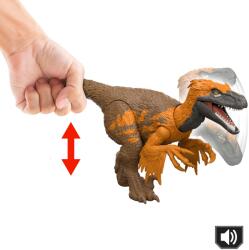 Mattel JGC80 Jurassic World Wild Roar Utahraptor Figura