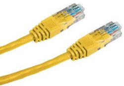Datacom CAT5E UTP, 10m, sárga (1565)