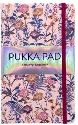 PUKKA PAD Bloom A5 192 oldalas vonalas rózsaszín gumipántos napló (A17357BL3) - officedepot