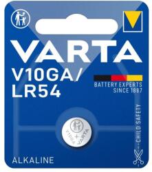 VARTA V10GA/LR54 Alkáli Gombelem 1db/csomag (4274101401)