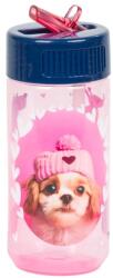 DERFORM Cleo és Frank kutyás kulacs 330 ml - Hearts (310409)