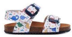 Garvalin fiú szandál, 305249432, Ökobőr, 24 EU, Fehér (0000305249432_24)