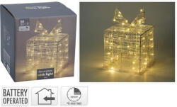 Karácsonyi Doboz Kültéri Warm 30Led 15 cm 1 db