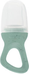 Kikkaboo Биберон за мека храна Kikkaboo - Platinum Silicone, Sage (31302050007)