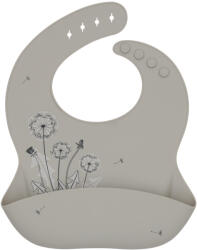 Kikkaboo Силиконов лигавник Kikkaboo - Platinum Silicone Flora, Sand (31302050039)