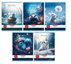 Herlitz Wonderland: A5-ös vonalas füzet 4. osztálytól - többféle (400200768) - jatekbolt