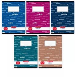 Herlitz Herlitz: A5-ös szótárfüzet, 31-32 - többféle (400200797) - jatekbolt