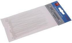  Legătură de cablu 120 x 2, 5 mm albă (50 buc) (23850F)
