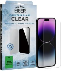 Eiger Mountain Glass Apple iPhone 15/15 Pro Edzett üveg kijelzővédő (EGSP00904) (EGSP00904)