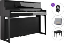 Roland LX-5 SET Digitális zongora Polished Ebony (LX-5-PE-SET)