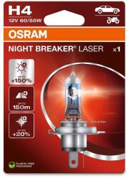 OSRAM 64193NL-1BL Halogén fényforrás Night Breaker® Laser Next Generation H4 60/55 W 12 V (64193NL-1BL) (64193NL-1BL)