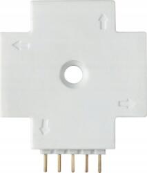 Paulmann 70617 X összekötő Műanyag (H x Sz x Ma) 3.2 x 2.8 x 0.6 cm 1 db (PL70617) (PL70617)