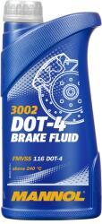 MANNOL 3002-0, 5 FÉKFOLYADÉK DOT-4 500ml