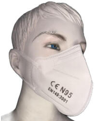  Légzésvédő maszk N95 CE EN149: 2001(pormaszk) (9-24999)