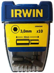 IRWIN TOOLS Bithegy imbusz 3 x 25 mm (10 db) (10504346) - szerszamplaza