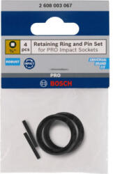 Bosch PRO Rögzítőgyűrű és tüske 3/4" dugókulcsokhoz (2608003067)