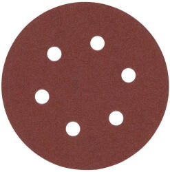 GERMAFLEX Tépőzáras fíbertárcsa 180 mm / P80 8 lyukas (KND-33549) - vasasszerszam