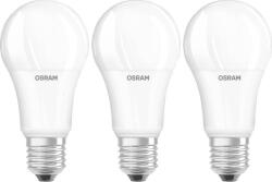 OSRAM LED izzó készlet E27 13 W/100 W melegfehér Ø 60 mm x 118 mm 3 db, OSRAM 4058075819412 (4058075819412) (4058075819412)