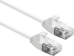 Roline 21.15. 0978 RJ45 Hálózati kábel, patchkábel CAT 6A U/UTP 0.15 m Fehér Árnyékolatlan, Halogénmentes, Lángálló 1 db (21.15. 0978) (21.15.0978)