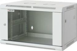 Intellinet Network Solutions 19"-os fali rackszekrény, hálózati szerverszekrény, zárható ajtóval 600 x 770 x 450 mm, szürke 15 HE Intellnet 712002 (712002) (712002)