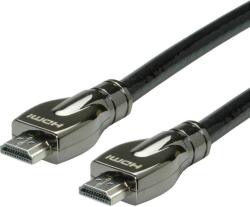 Roline HDMI Csatlakozókábel HDMI-A dugó, HDMI-A dugó 7.50 m Fekete 11.04. 5684 4K UHD HDMI kábel (JAB-3364392) (JAB-3364392)