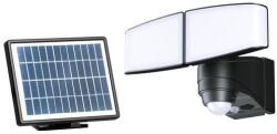 GAO Napelemes 10W 700lm 4000K természetes szolár LED lámpa mozgásérzékelővel két fejes 46819 (46819)