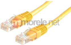 Valueline 21.99. 1552 RJ45 Hálózati kábel, patchkábel CAT 6 U/UTP 3.00 m Sárga Árnyékolatlan 1 db (21.99. 1552100) (21.99.1552100)