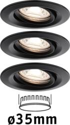 Paulmann 93085 Nova mini LED-es beépíthető lámpa LED 12 W Fekete (matt) (PL93085) (PL93085)