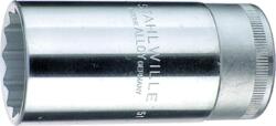 STAHLWILLE 51 30 03020030 Külső hatlap Dugókulcs betét 30 mm 1/2 (12, 5 mm) (03020030) (03020030)