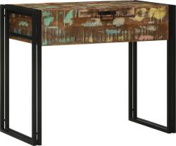 vidaXL Öltözködő Tábla 90x50x75 cm Szilárd Fa Újrahasznosított (4016740)