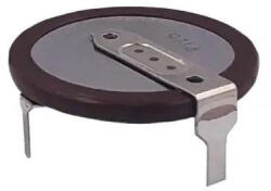  Ipari VL2020 3V 20mAh lítium akkumulátor Panasonic 90° fekvő panellábbal (VL2020)