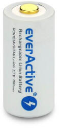 everActive 16340 3, 7V 700mAh li-ion akkumulátor micro USB bemenettel