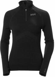 Helly Hansen Női 1/2 cipzáras pulóver Helly Hansen h1 pro lifa varrás nélküli L fekete