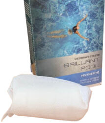 Brillant Pool Pelyhesítő 1kg - Hatékony Víz Tisztító Medencevegyszer Finom Szennyeződések Összevonására és Szűrhetőség Javítására (UVF-ZSAKB)