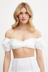 Ermanno Scervino pamut top fehér, D464L611OVZ - fehér 40