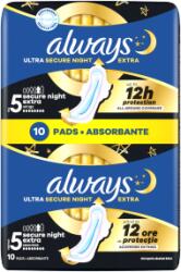Always Ultra betétek (10db/fol)ExtraNight
