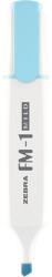 Zebra Szövegkiemelő ZEBRA FM-1 Highlighter PRÉMIUM 2-5mm, mild pasztell kék