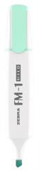 Zebra Szövegkiemelő ZEBRA FM-1 Highlighter PRÉMIUM 2-5mm, mild pasztell türkiz, kékes-zöld