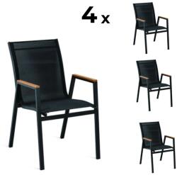 Elvisia ISLA alumínium kerti székek | 4 darab