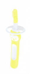 MAM Massaging Brush masszázsfogkefe 3+ hó - sárga - babyshopkaposvar