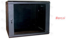 Excel Faliszekrény 9U 600X600mm mély 19" lapraszerelt Environ WR600 (WBFP9.6SGB)