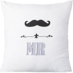  Nevan párnahuzat ágytakaróhoz Fehér/Bíbor 40x40 cm (131237)